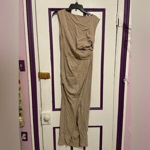 :ASOS DESIGN Draped Maxi Dress – Size 4